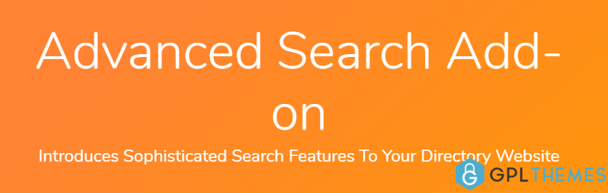GeoDirectory Advanced Search Filters