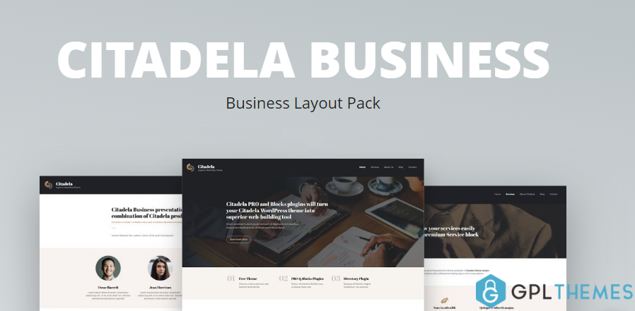 Citadela Business WordPress Theme