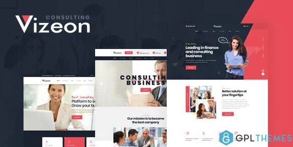 Vizeon Business Consulting WordPress Themes