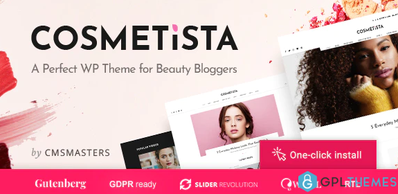 Cosmetista Beauty Makeup Theme