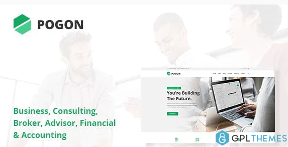 Pogon Business and Finance Corporate Theme