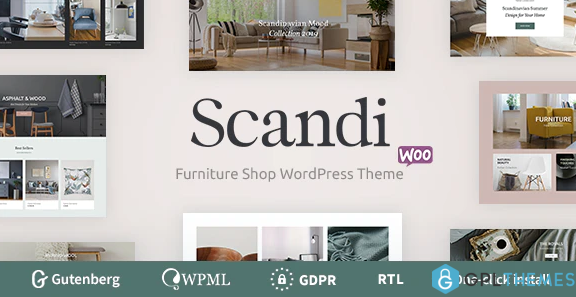 Scandi Decor Furniture Shop WooCommerce Theme