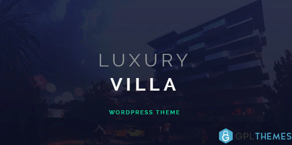 Luxury Villa Property Showcase WordPress Theme