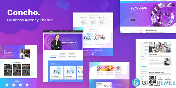 Concho Consulting Service WordPress Theme