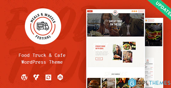 Meals Wheels Street Festival Fast Food Delivery WordPress Theme