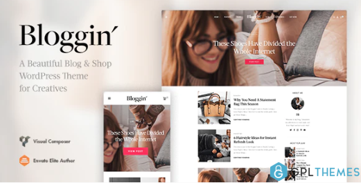 Blggn A Responsive Blog Shop WordPress Theme