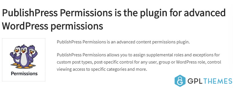 PublishPress – Permissions