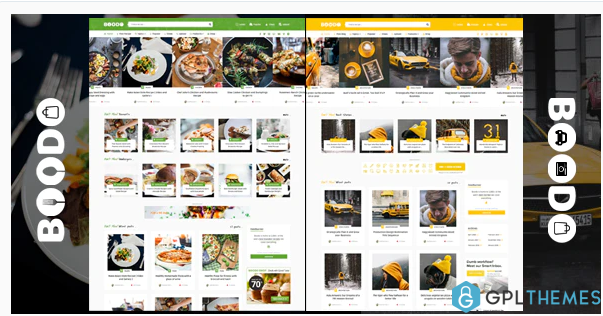 Boodo WP Food and Magazine Shop WordPress Theme