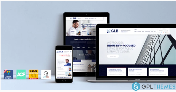 Glb Responsive Multi purpose WordPress Theme