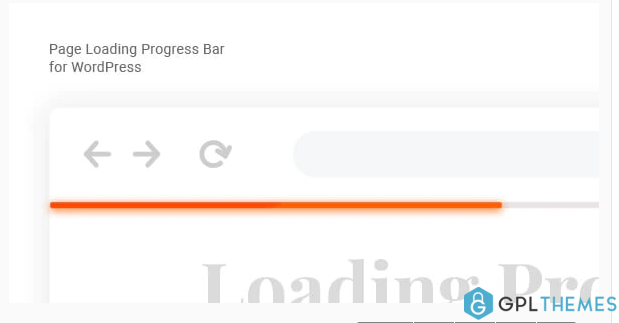 Page Loading Progress Bar for WordPress – Laser