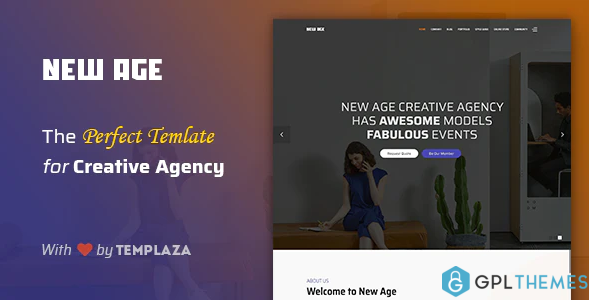 New Age Creative Agency Joomla Template