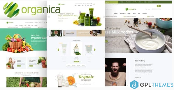 Organica Organic Beauty Natural Cosmetics Food Farn and Eco Opencart