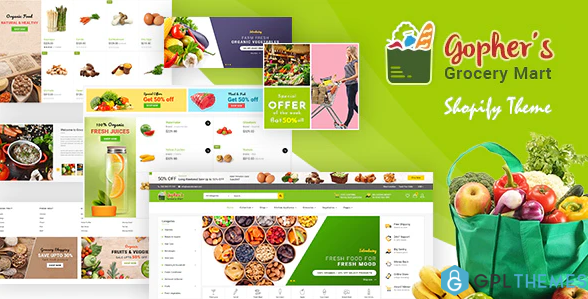 Gopher Grocery Store Shopify Theme