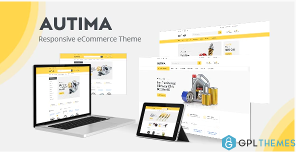 Autima Car Accessories Theme for WooCommerce WordPress