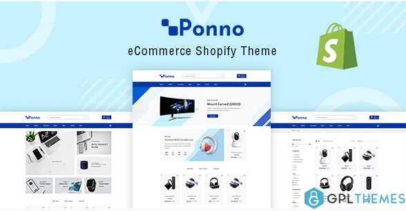 Electronics Shopify Theme Ponno