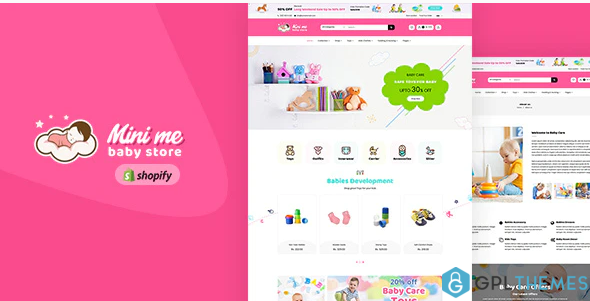 MiniMe Shopify Kids Store Baby Shop 1