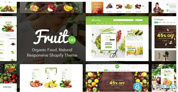 Fruit Shop Organic Food Natural Responsive Shopify Theme