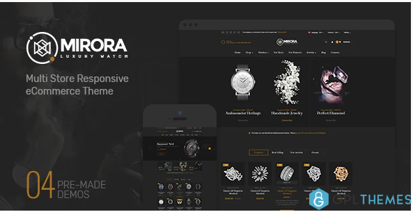 Mirora Watch Luxury Store Opencart Theme