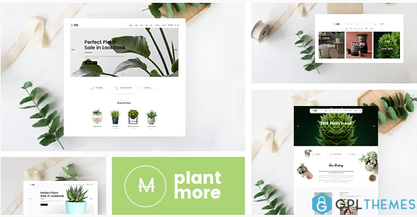 Plantmore OpenCart Theme Included Color Swatches