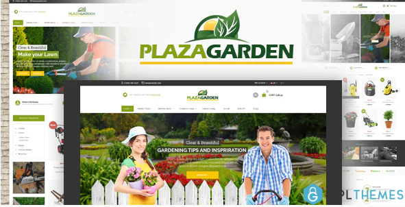 PlazaGarden OpenCart Theme Included Color Swatches
