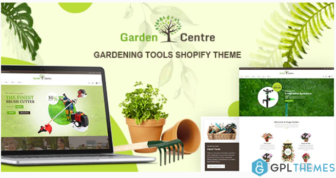 Gardening Store Landscaping Service Shopify Theme 1