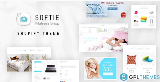 Softie Shopify Theme for Beds Pillows Mattress Interior Shop