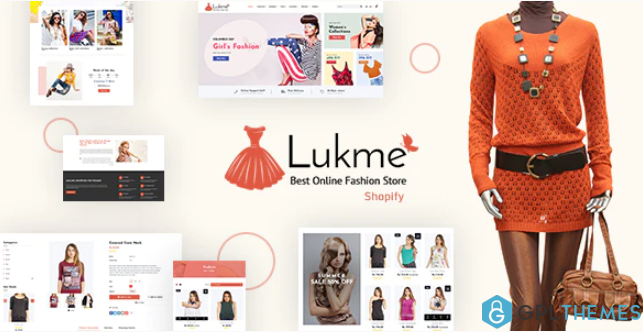 Lukme Fashion Store Shopify Theme