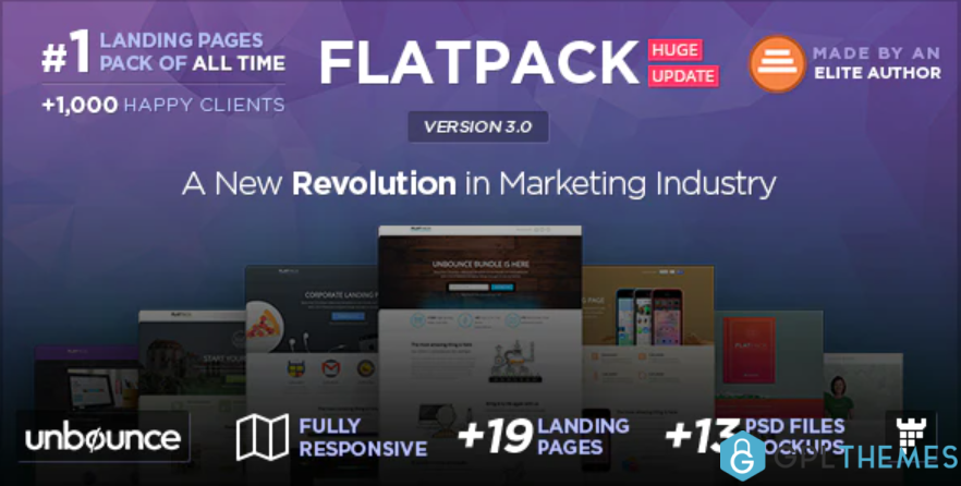 FLATPACK Multipurpose Unbounce Pack