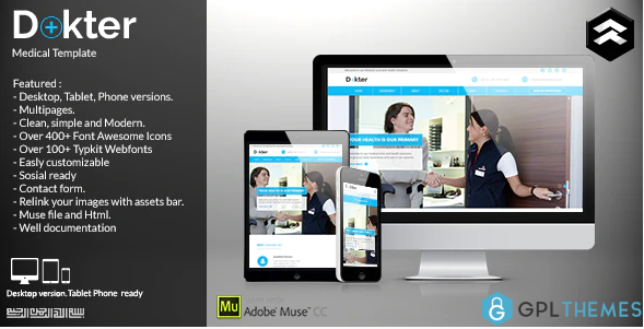 Dokter Medical Muse Template