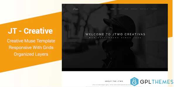 JT Creative One Page Muse Template