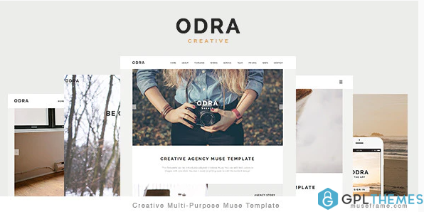 ODRA Creative Multi Purpose Muse Template