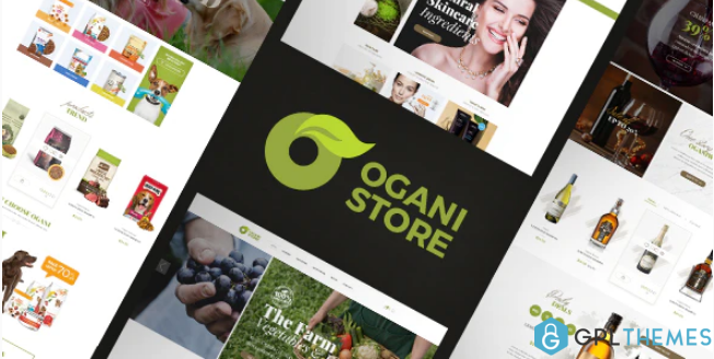 Ogani Organic Food Pet Alcohol Cosmetics Responsive Prestashop Theme