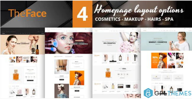 Theface PrestaShop Theme for Beauty Cosmetics Store