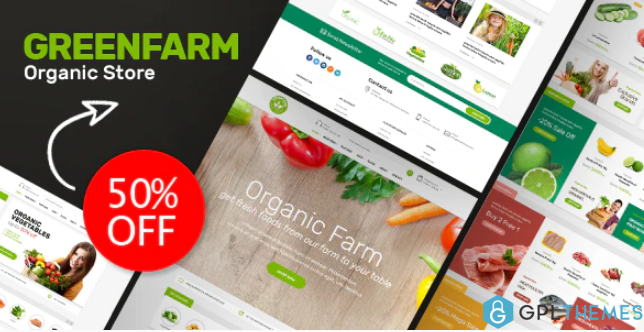 Greenfarm Organic Food Prestashop Theme