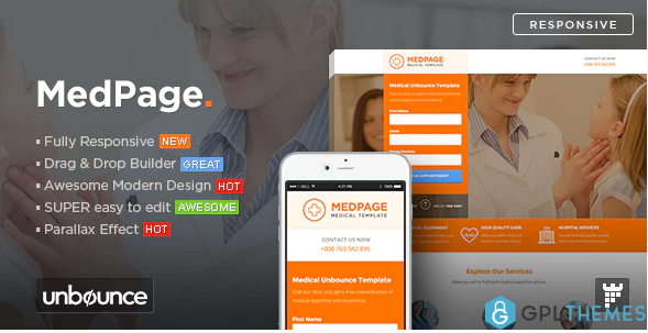 MedPage Medical Unbounce Template