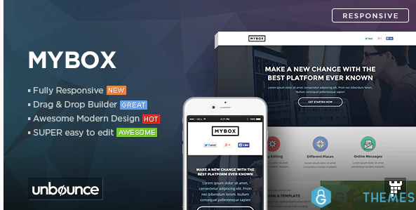 MyBox Agnecy Unbounce Landing Page Template
