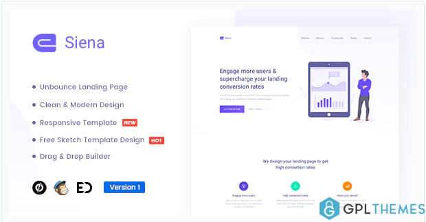 Siena Marketing Unbounce Landing Page Template