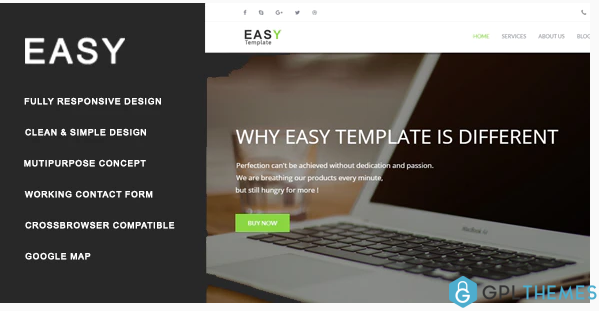 Easy Multiuse HTML Template