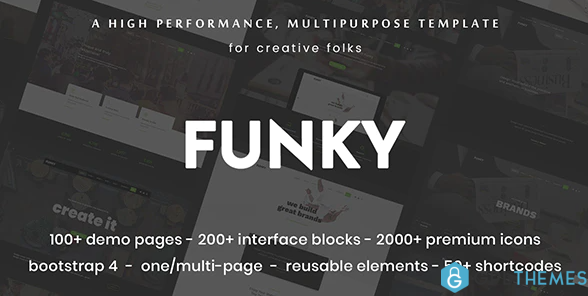 Funky Professional Creative Multi Purpose Template