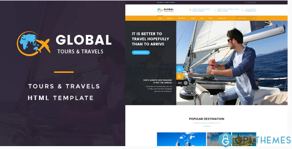 Global Tours Travels HTML Template