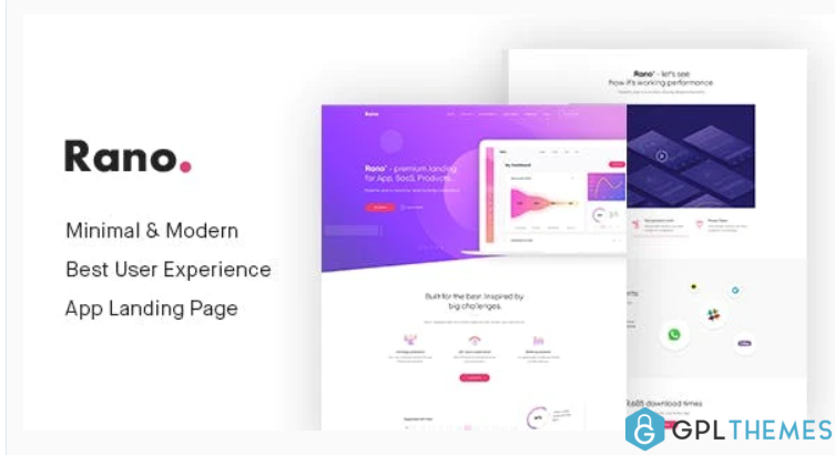 Rano Landing Page HTML Template