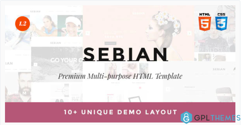SEBIAN Multipurpose eCommerce HTML5 Template