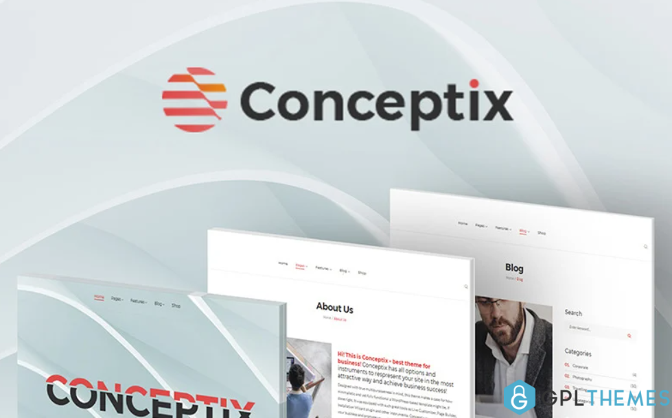 Conceptix Art Studio WordPress Theme