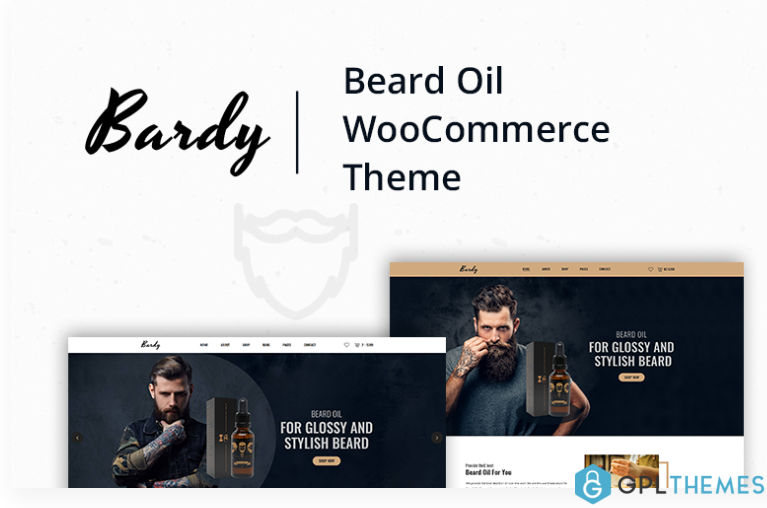 Bardy Beard Oil WooCommerce Theme
