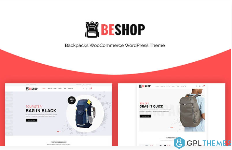 Beshop Backpacks WooCommerce Theme