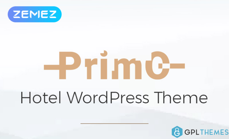 Primo Hotel Elementor WordPress Theme