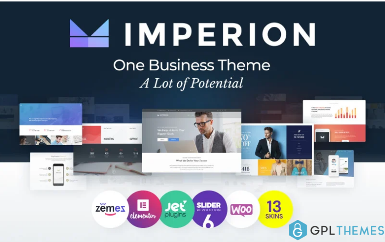Imperion Multipurpose Corporate WordPress Theme