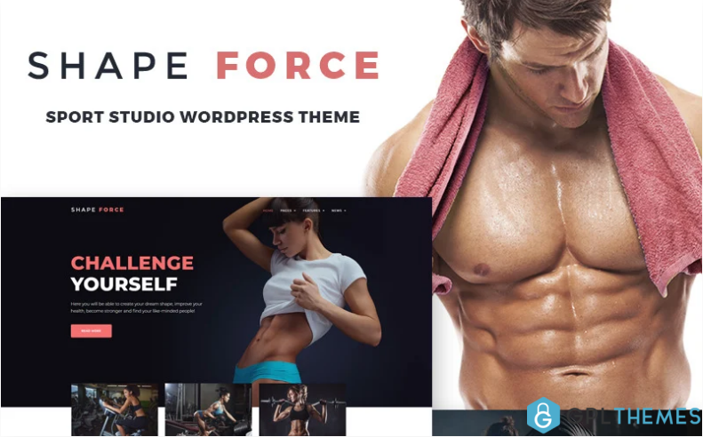 ShapeForce Sport Studio WordPress Theme