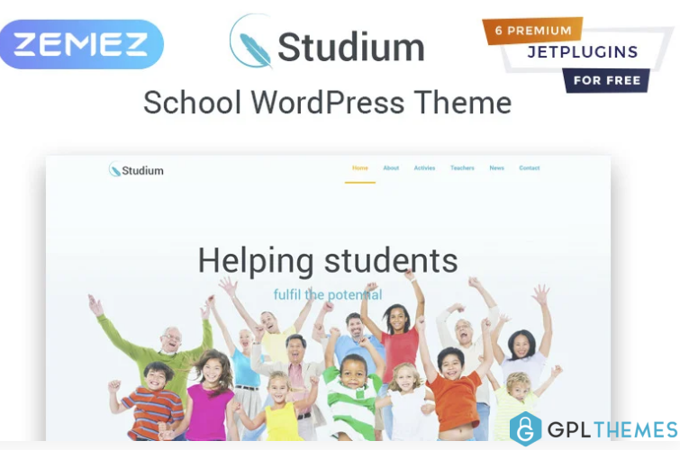 Studium Education Multipurpose Modern Elementor WordPress Theme