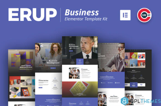Erup Business Template Kit